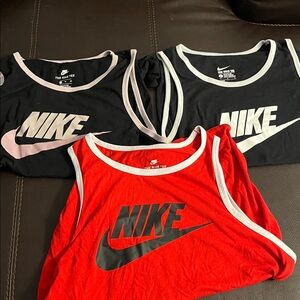 Nike Tank Tops Men (two are XL and one is a large )